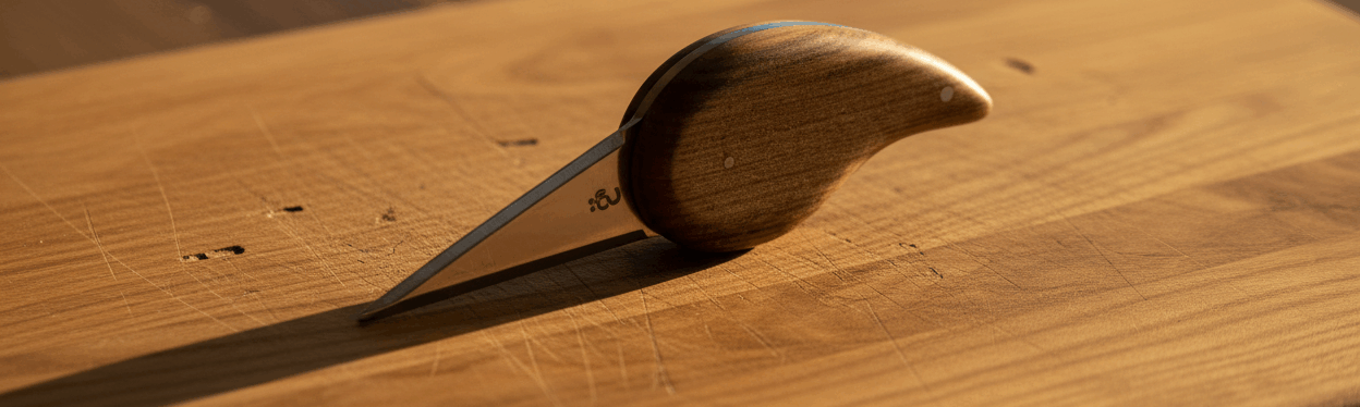 Découvrez notre couteau à huître artisanal, pensé pour une prise en main naturelle et une ouverture fluide. Fabriqué en France avec des bois locaux et une lame en acier inoxydable.